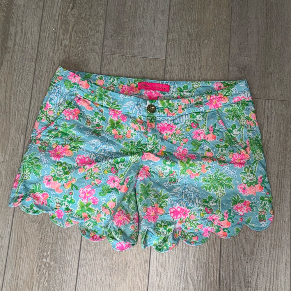 Disney Lilly Pulitzer shorts woman's